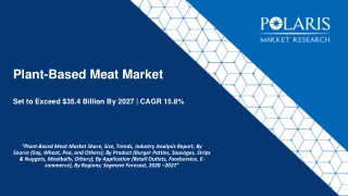 Plant-Based Meat Market