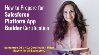 [PDF] Salesforce Platform App Builder (DEV-402) Certification