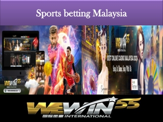If you love sports betting Malaysia