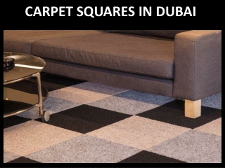 CARPET SQUARES DUBAI