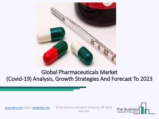 Pharmaceuticals Market Current Size And Growth By 2023 With Key Players - Pfizer, Sanofi