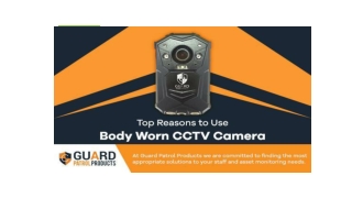 Body Worn CCTV Camera