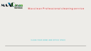 AirBnB Cleaning Service : Maxcleaning Service