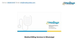Medical Billing Services In Mississippi