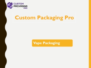 Vape Packaging