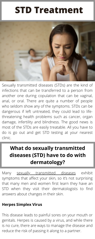 STD Treatment Specialist in Lansing and Mt. Pleasant
