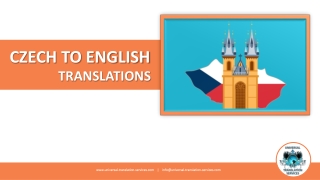 Czech to English Translation