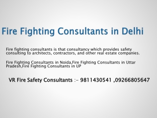 Fire Fighting Systems company in Uttar Pradesh