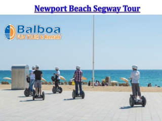 Newport Beach Segway Tour