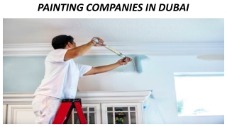 Painting Companies In Dubai