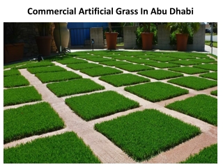 Commercial Artificial Grass ABU Dhabi