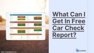 How Free Car Check Enhances Your Used Car Purchase?