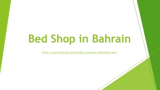 Bed Shop in Bahrain