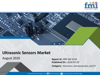 Ultrasonic Sensors Market in Good Shape in 2019; COVID-19 to Affect Future Growth Trajectory