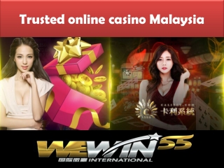 player to choose trusted online casino malaysia