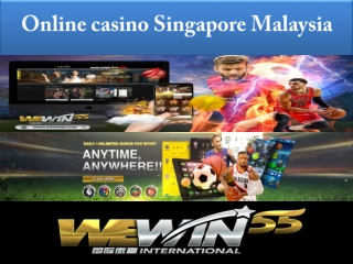 they are converting in Online casino Singapore Malaysia