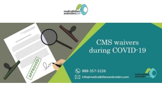 CMS waivers during COVID-19