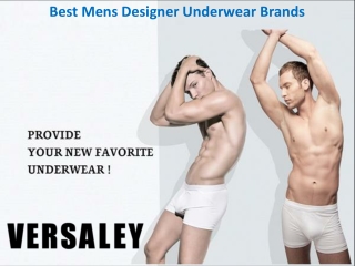 Top Designer Underwear Brands for Men in USA