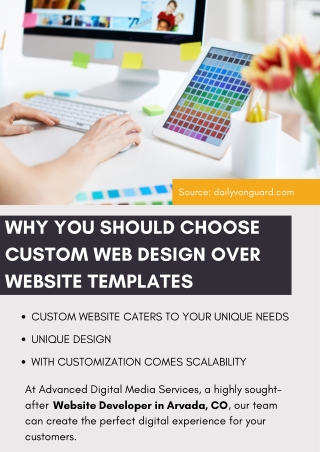 WHY YOU SHOULD CHOOSE CUSTOM WEB DESIGN OVER WEBSITE TEMPLATES
