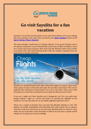 Go visit Sayulita for a fun vacation