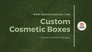 Get Upto 30% off on Custom Printed Cosmetic Boxes