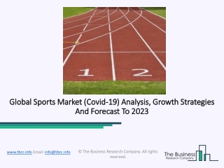 Sports Industry Analysis, Size, Share, Growth, Trends And Forecast 2023