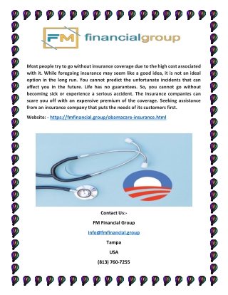 Obamacare Tampa | Fmfinancial.group