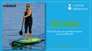 Mistral Best Sup paddle