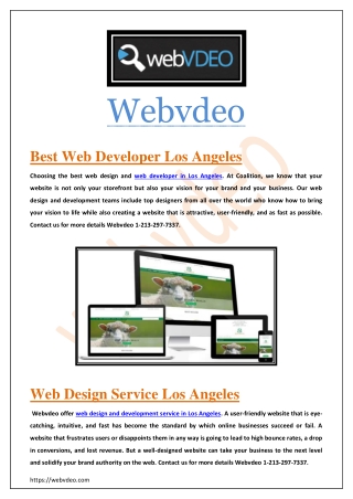 Web Design Service Los Angeles