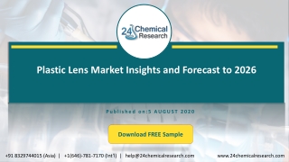 Plastic Lens Market Insights and Forecast to 2026