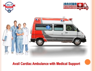 Utilize Modern CCU Occupied Road Ambulance Service in Jamshedpur or Bokaro