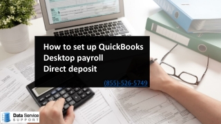 Guide to setup QuickBooks Desktop Payroll Direct Deposit