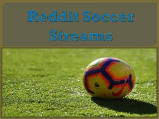 Reddit Soccer Streams