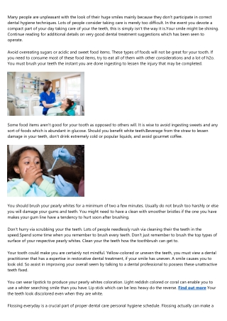 Looking For Information On Deciding On A Dental professional? Read This!