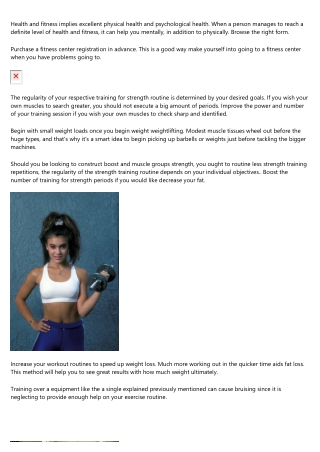 Contemplating Laying off Your Exercise Regime? Consider These Tips!