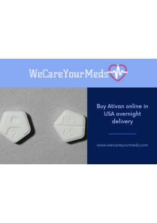 Buy Ativan online in USA