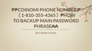 ₱₱Coinomi Phone Number ₱ 〖1-810-355-4365〗₱How to backup main password phrase₳₳