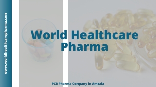 PCD Pharma Company in Ambala