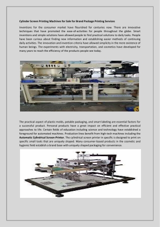 Best Automatic cylindrical screen printer by Jxinprint