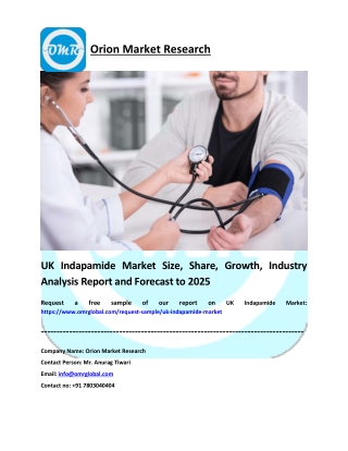 UK Indapamide Market