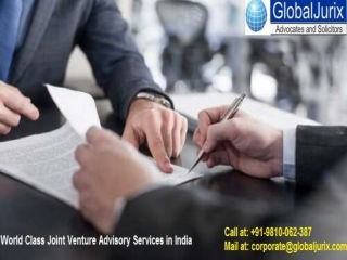 World Class Joint Venture Advisory Services in India