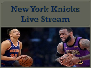 New York Knicks Live Stream