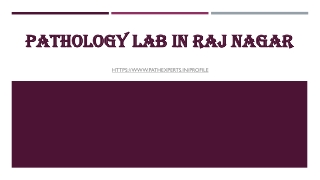 Pathology lab in Raj Nagar