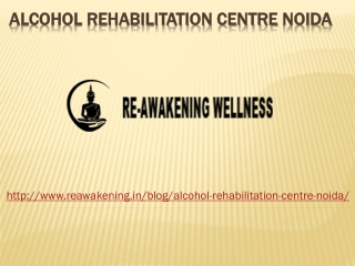 Alcohol Rehabilitation Centre Noida