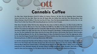 Cannabis Coffee