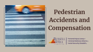 Pedestrian Accidents and Compensation