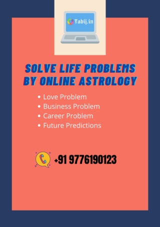 Solve life problems by online astrology-tabij