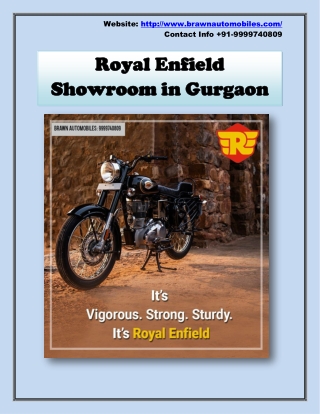 Royal Enfield Showroom in Gurgaon | Royal Enfield Service Center Gurgaon