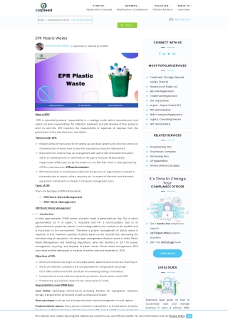 EPR Plastic Waste