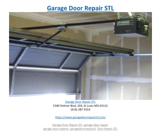 Garage Door Repair STL